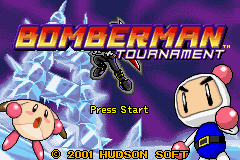 Bomberman Tournament Title Screen